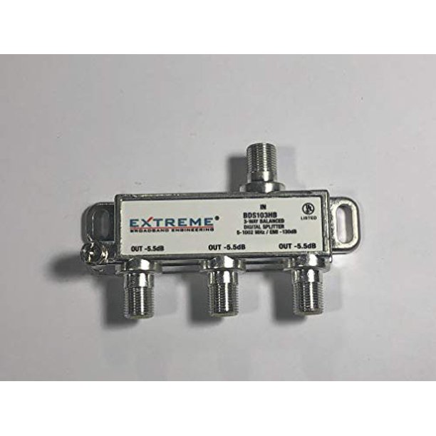 Extreme Broadband Manufacturing BDS103H 3 Way Balanced HD Digital 1GHz