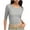 Gray, variant on uublik Long Sleeve Shirts for Women Casual Soft T Shirts Crew Neck Casual Top Comfortable Shirt Soft Basic Tees Women Blouses Beige