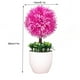 thumbnail image 2 of Planta artificial en maceta, simulación de bolas, vegetación, decoración, oficina en casa, centro de mesa, planta falsa, rojo púrpura Eigraketly HA7629-03B, 2 of 6