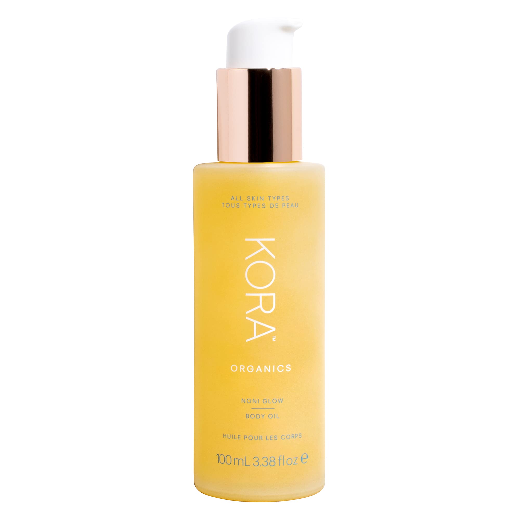 KORA Organics Noni Glow Body Oil Nourish & Smooth Skin Certified