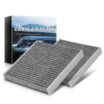 DNA Motoring 2PCS Cabin Air Filter for 19-24 Acura Integra RDX TLX Honda Accord Civic Clarity CR-V/Z