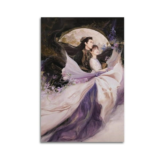 Chinese Drama Poster For Love Between Fairy And Devil Dylan Wang Hedi Chinese Tv Series Movie Home Décor