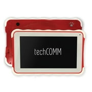 TechComm M1 7” HDD 8GB Android 5.1 Touch Screen Brightly Colored Tablet for Children with Dual Camera, WiFi and Bluetooth