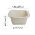 thumbnail image 3 of Factory Food Grade Double Drainage Basket, Kitchen Sink Filter Basket Vegetable Fruit Storage Organizer Multifunctional Plastic Drain Basin For Household Use, 3 of 6