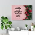 thumbnail image 5 of Scripture Walls Psalm 31:24 Be of Good Courage Bible Verse Canvas Christian Wall Art Ready to Hang Unframed, 5 of 7