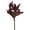 Plum, variant on Vickerman 20" Blue Artificial Dried Leaves Bundle, 2 per bundle.