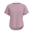 thumbnail image 4 of BOOMNY Women's Short Sleeve Workout Tshirts Crew Neck Breathable Yoga Tshirts Summer Athletic Tee Tops for Women, 4 of 5