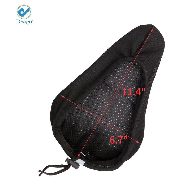Housse De Selle Vélo LIBRNTY – Gel Silicone + Mousse Mémoire, Imperméable, Anti-glisse