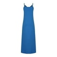 thumbnail image 7 of ZZwxWA Womens Sleeveless Strapless Slip Off Shoulder Dresses Dresses for Women Vneck Beach Hawaiian Maxi Long Dresses 2025, 7 of 7