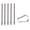 5 nib, variant on Touch Screen Pen Titanium Alloy Nib Set for Galaxy S25 Ultra S24 Ultra S23 Ultra Note10 Note 20 Tab S9 Tab S8 Tab S7 S7FE Tab S6 Tab S6 LITE Touch Stylus S Pen Metal Tips with Removal Tweezers
