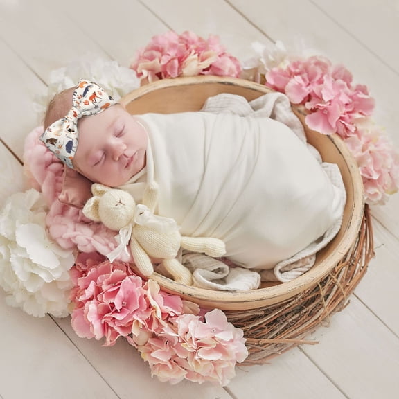 Zufioo South American Animals Baby Headbands Hair Bow Elastics for Baby Girls Newborn Infant Toddlers Kids