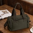thumbnail image 5 of Bolsa de deporte de nailon para viajes y uso diario | Bolso bandolera ligero multiusos | Bolso de mano versátil e informal para ropa de entrenamiento, calzado y artículos de aseo., 5 of 5