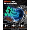 thumbnail image 2 of Reloj inteligente PODOEIL Military para hombre 1.43" AMOLED Bluetooth, 2 of 9