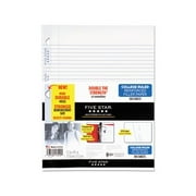 Reinforced Filler Paper 3-Hole, 8.5 x 11, College Rule, 100/Pack