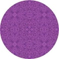 thumbnail image 1 of Ahgly Company Indoor Round Patterned Crimson Purple Area Rugs, 6' Round, 1 of 6