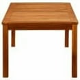 thumbnail image 3 of vidaXL Solid Wood Acacia Patio Coffee Table Garden Couch Table Multi Sizes, 3 of 7
