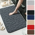thumbnail image 3 of Fairnull Bathroom Floor Mat Super Soft Wear Resistant Highly Water Absorption Non-Slip Kitchen Rug Entrance Doormat, 3 of 11