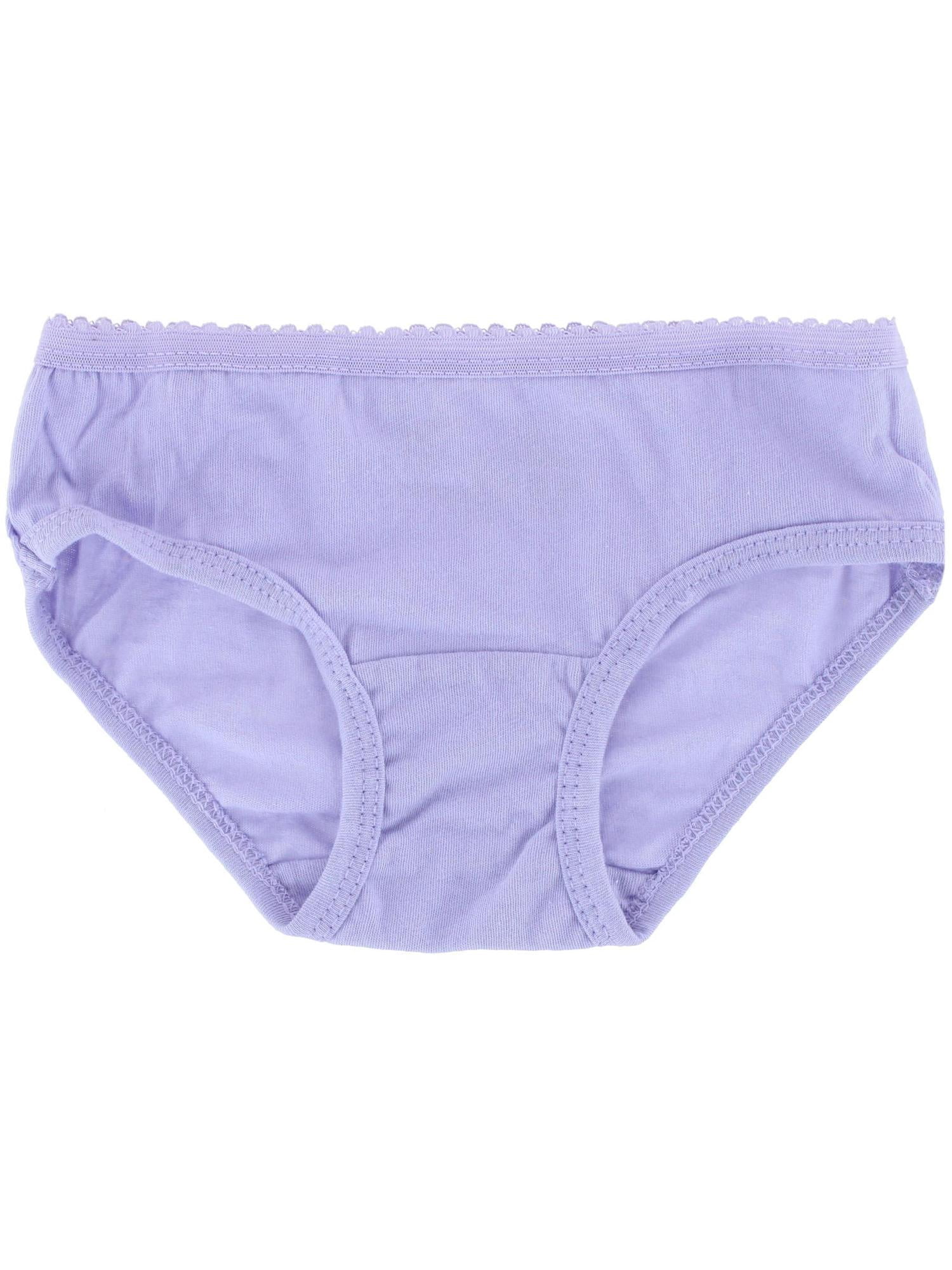 Fruit of the Loom Toddler Girl EverSoft Cotton Hipster Underwear, 10 Pack, Sizes 2T-5T