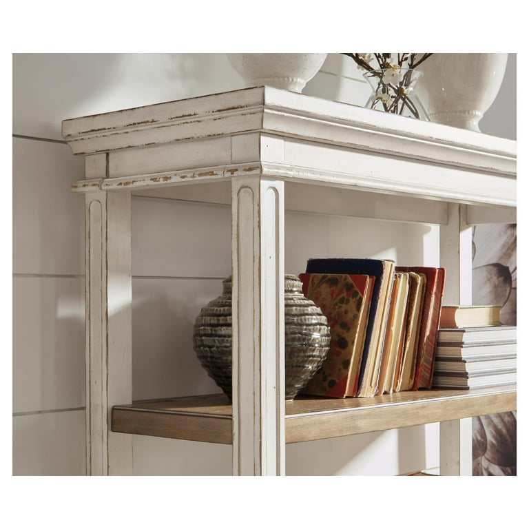 Realyn Bookcase - Brown/White Realyn Bookcase - Brown/White