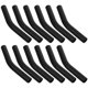 thumbnail image 3 of 12pcs Silicone Straw Tips: 8 mm Reusable Elbow Drinking Metal Straws Cover Topper Replacement for Hot and Cold Drinks, 3 of 3