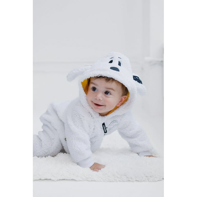 PEANUTS Woodstock Snoopy Cozy Sherpa Zip Up Cosplay Coverall