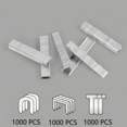 thumbnail image 3 of Kit Engrapadora  Bloosom Tipo Pistola Para Tapiceria Con 3000 Grapas Plateado, 3 of 3