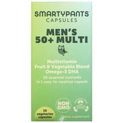 (3 Pack) Smartypants Men's 50+ Multi Capsule With Omegas 30Ct