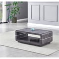 thumbnail image 2 of Table Basse Moderne en Bois de Noyer, 2 of 3