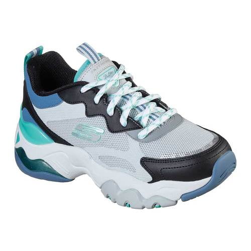 skechers d lites green