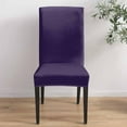 thumbnail image 4 of Dining Chair Covers Set of 4, Elegant Purple Halloween Stretch Parsons Chair Slipcovers Protector Removable Chair Covers for Dining Room Home Party Hotel Wedding Ceremony Banquet, 4 of 6