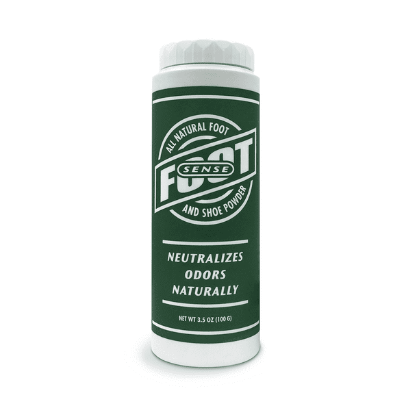 FOOT SENSE All Natural Smelly Foot & Shoe Powder