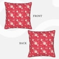 thumbnail image 3 of Bingfone Hello Summer Flamingo Linen Throw Pillow Covers Cushion Case Pocket Button Vintage Farmhouse Pillowcase-20"x20", 3 of 9