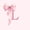 Pink L, variant on jejeloiu Kawaii Bow Initial Z Bed Spread Queen For Kids,Pink Monogram Design Queen Coverlet Set For Girls,3-Piece