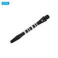 thumbnail image 3 of Uxcell 45mm Dart Shafts, Medium 2BA Thread Aluminum Dart Stems - 6 Pack (Silver Tone, Black), 3 of 5