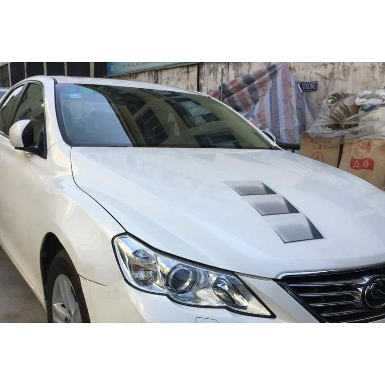 Zyutaosan 1Pc 3D Fake Vents Decorative Outlet Side Hood Vents