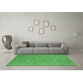 thumbnail image 3 of Ahgly Company Indoor Rectangle Oriental Emerald Green Industrial Area Rugs, 4' x 6', 3 of 4