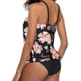 thumbnail image 4 of Blouson Tankini Swimsuits for Women Modest Bathing Suits Two Piece Loose Fit Swimwear, 4 of 6