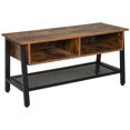 thumbnail image 1 of HOMCOM Meuble Télé Industriel Console Armoire de Rangement pour Télé de 45 Pouces, 1 of 10