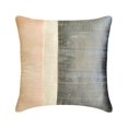 thumbnail image 6 of Cushion Covers, Light Pink & Grey 14"x14" (35x35 cm) Throw Pillow Covers, Silk Color Block Patchwork Throw Pillows For Couch, Patchwork Pattern Modern Style - Splendour Pink, 6 of 10
