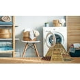 thumbnail image 2 of Ahgly Company Machine Washable Indoor Square Transitional Yellow Area Rugs, 3' Square, 2 of 7