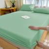 Todaioua Elastic Fitted Sheet Deep Pocket - Non Slip Stretch Mattress Cover, Soft Breathable Cooling Bed Sheet Set Queen Size with Pillowcases, Washable Cozy Bedding