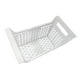 thumbnail image 2 of Cesta de almacenamiento para congelador, cesta de lavado ajustable extensible multiusos para dormitorio, cafetería, Hotel y apartamento L, 2 of 7