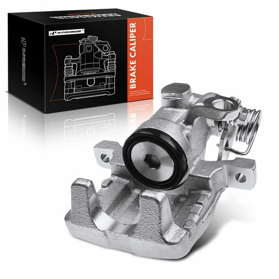 A-Premium Brake Caliper Assembly Without Bracket Compatible with Volkswagen Jetta 1985-1988 Golf 1985-1990 Scirocco 1986-1989 Rear Driver Side