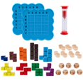 thumbnail image 1 of Juguetes De Bloques De Cubo De Batalla De Madera, Juguetes Educativos Portátiles Para Niños, Juego Interactivo Para Padres E Hijos Para Niños Mayores De 3 Años seitruly FN006931-01, 1 of 6