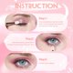 thumbnail image 4 of Aplicador de sombra de ojos, 30 piezas, aplicador de sombra de ojos de doble cara, 4 of 5