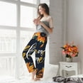 thumbnail image 5 of Salouo Sunflower Welcome A Print Women's Pajama Pants Casual Loose Sweatpants PJs Flowy Pants Drawstring Palazzo for Women Wide Leg Pants Lounge Pajama -XX-Large, 5 of 8