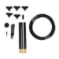thumbnail image 1 of Garden Drip Irrigation Kit 360 Degree Adjustable Watering System Universal Spray Nozzle PE Hose Set, 1 of 7