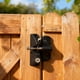 thumbnail image 2 of Bearachild Seguridad y estilo con cerradura de cerca gravitacional para puertas exteriores. Varias cerraduras de cerca con acabado negro. Cerraduras de hardware, 2 of 5