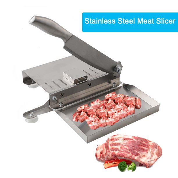 Manual Meat Slicer Beef Mutton Roll Cleaver Hand Slicing Machine