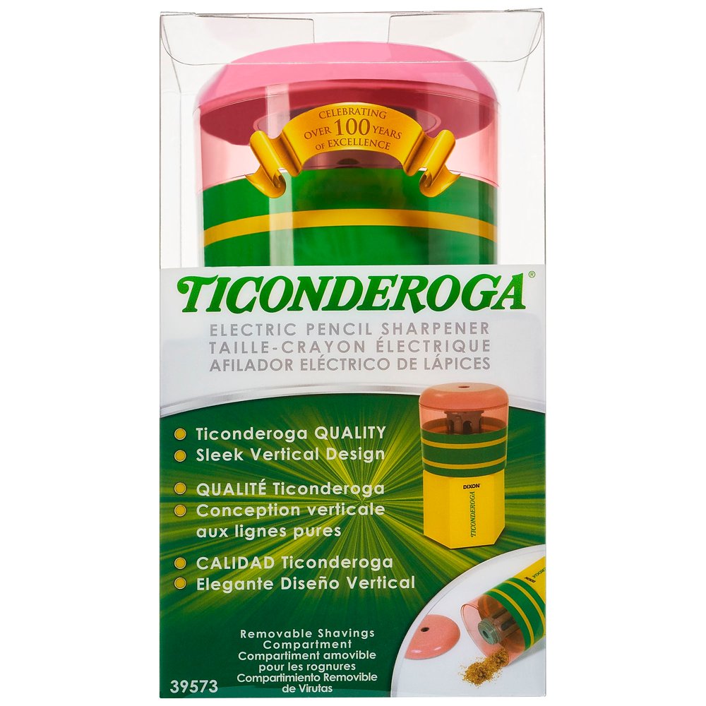 Ticonderoga Pencil Shaped Electric Sharpener DIX39573